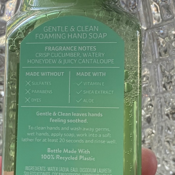 Bath & Body Works Cucumber Melon Body Care, Hand Wash & Wall Flower. Lot of 5 - Picture 9 of 10